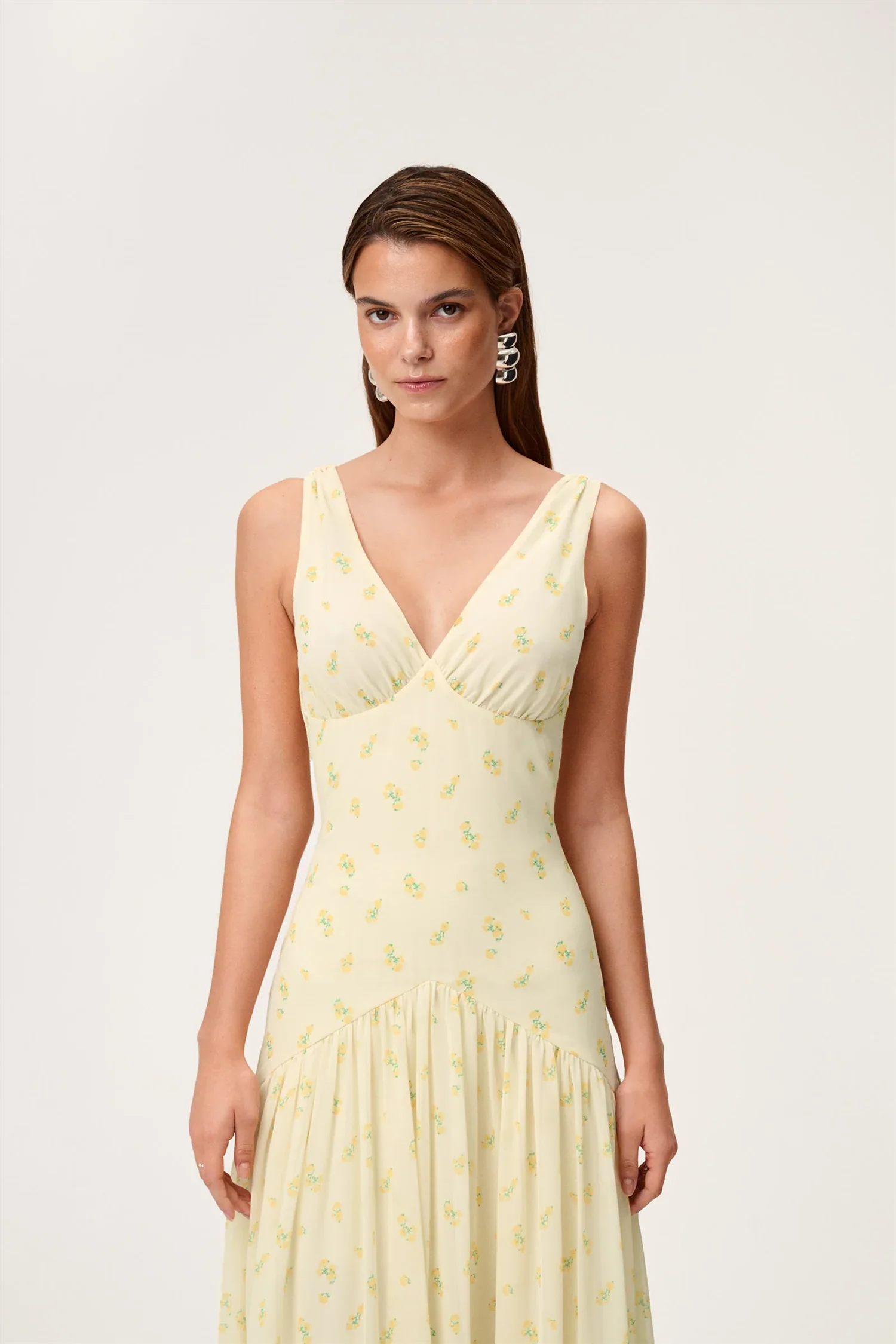 TOULOUSE DRESS  Pastel Yellow - Image 3