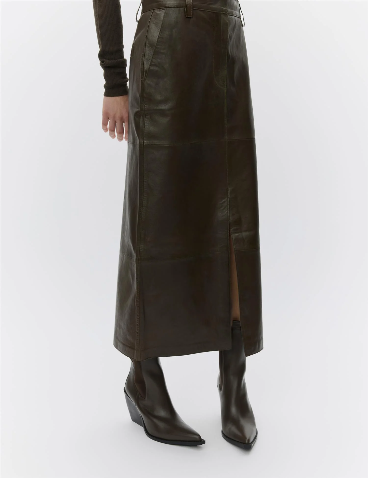 ANNA - LEATHER CONTEMPORARY  Wren - Image 6