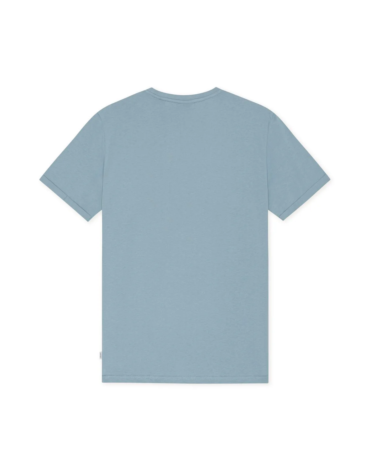 Core Contrast T-Shirt  Faded Denim Blue - Image 2