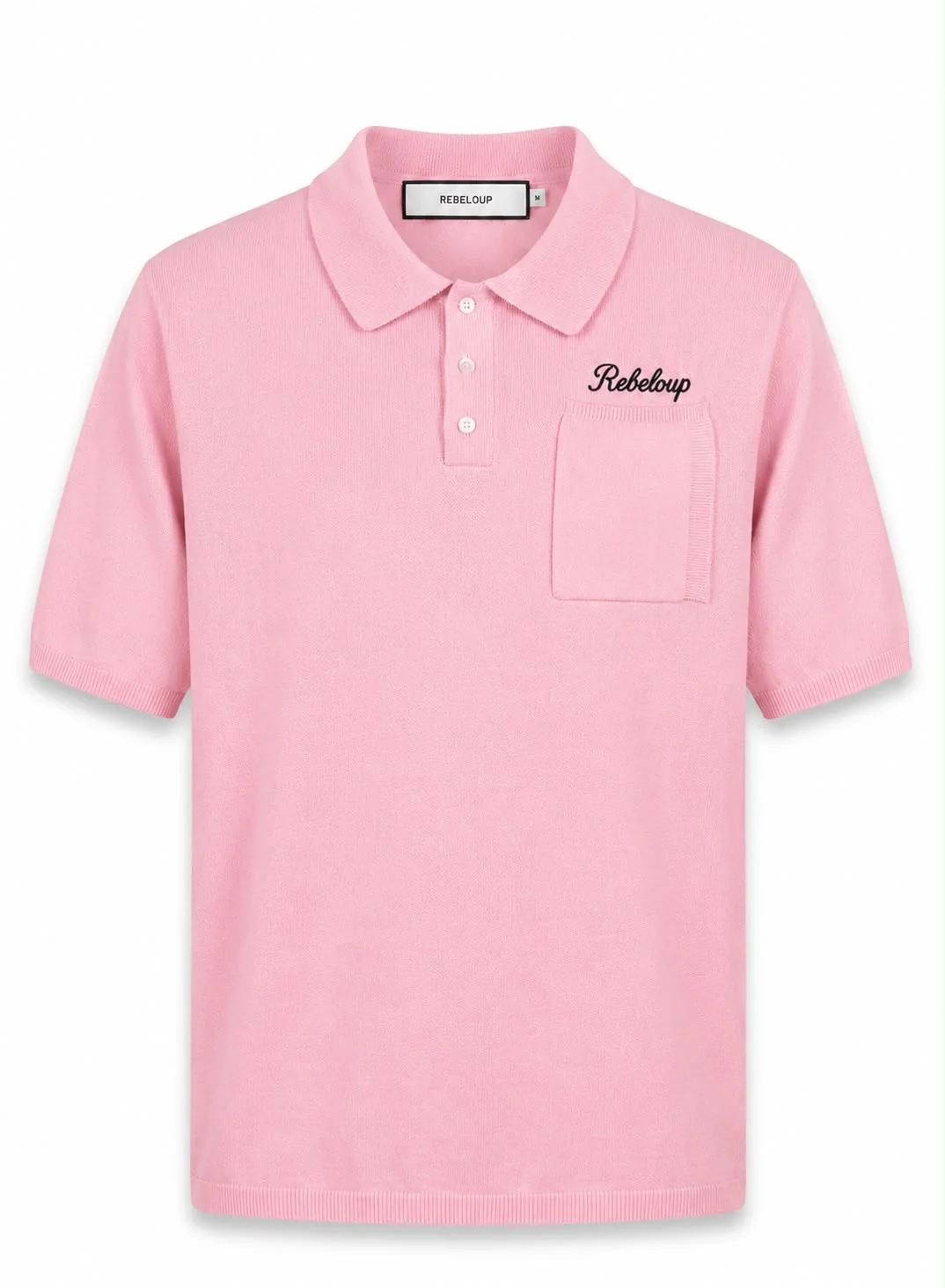 MARIN POCKET LOGO KNIT  Pink