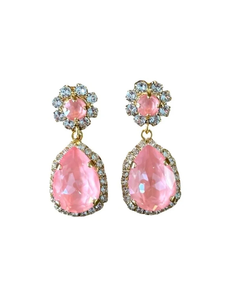 Flower Drops  Soft Pink