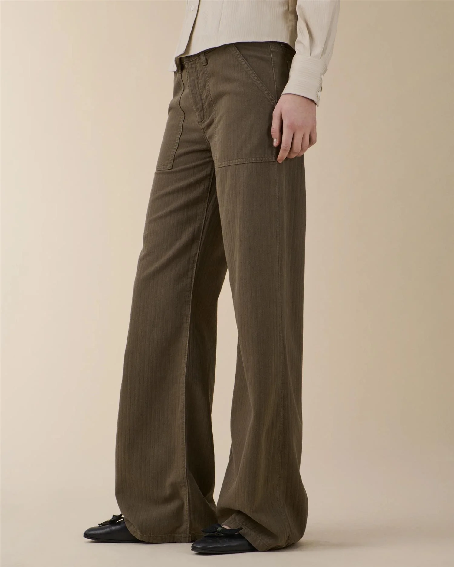 Guell  Cheveron Khaki Green - Image 2