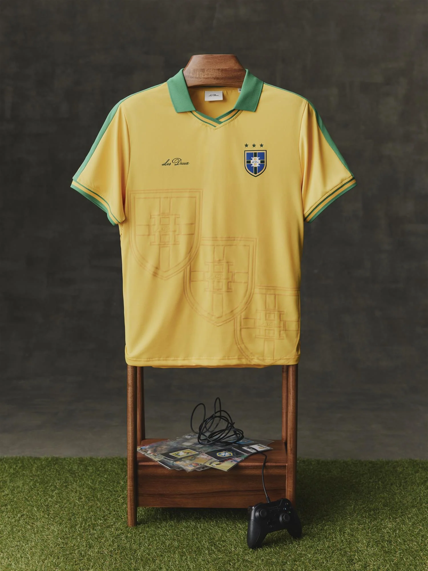 Brazil Football Jersey  Vibrant Yellow