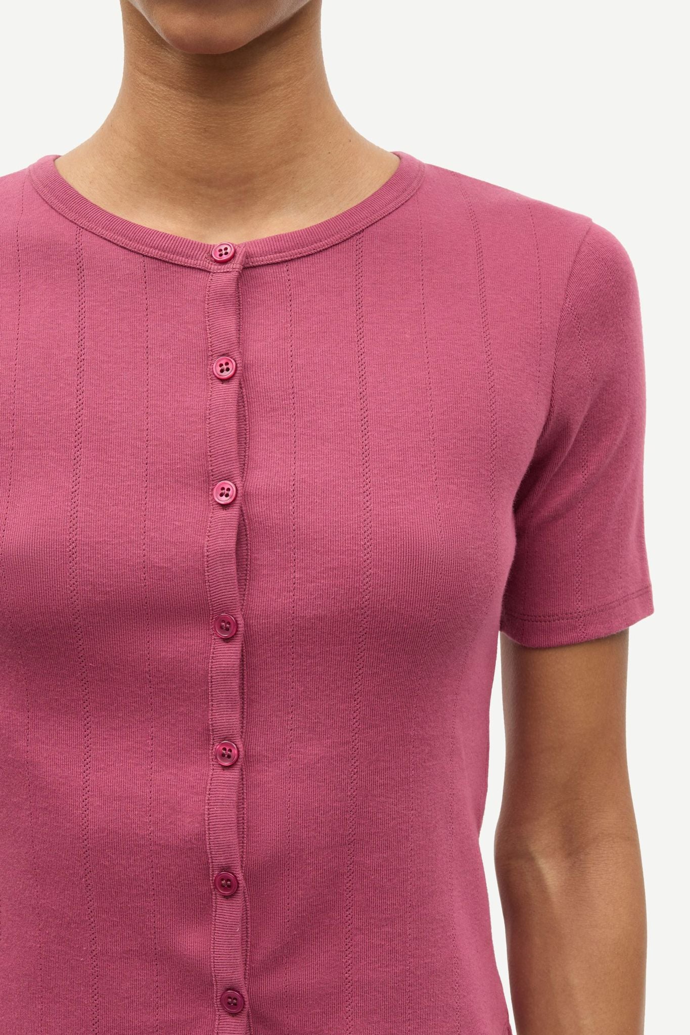 Sajuni Ss Cardigan 15901  Dry Rose - Image 5