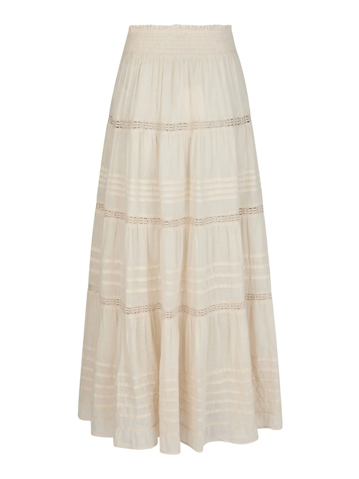 Felicia S Voile Skirt  Ivory - Image 8