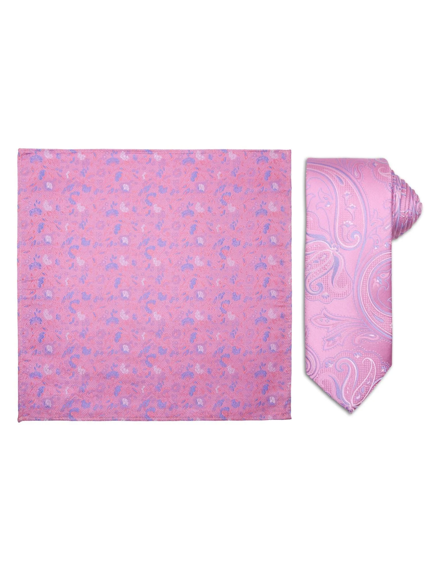 Santi Silkeslips m/lommetørkle  Rosa - Image 2