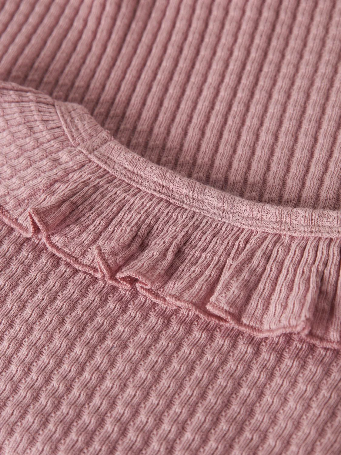 Kelsa Ls Slim Top  Mellomlilla - Image 2