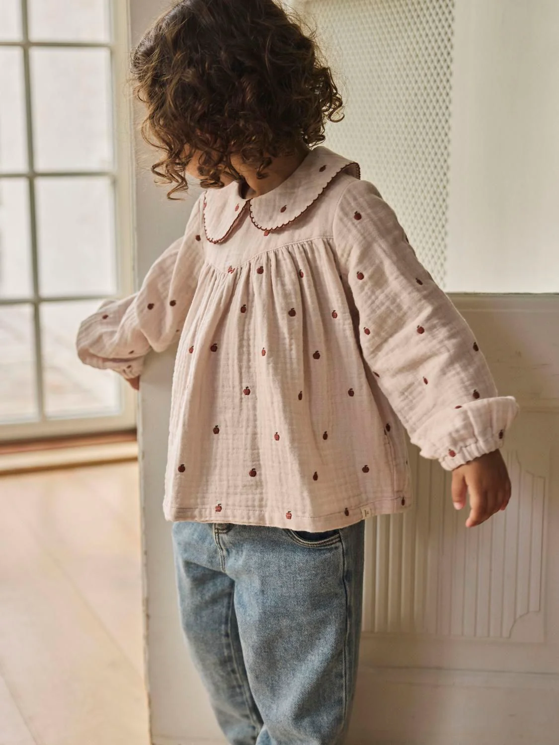 Kamma Ls Loose Shirt  Lyselilla - Image 3