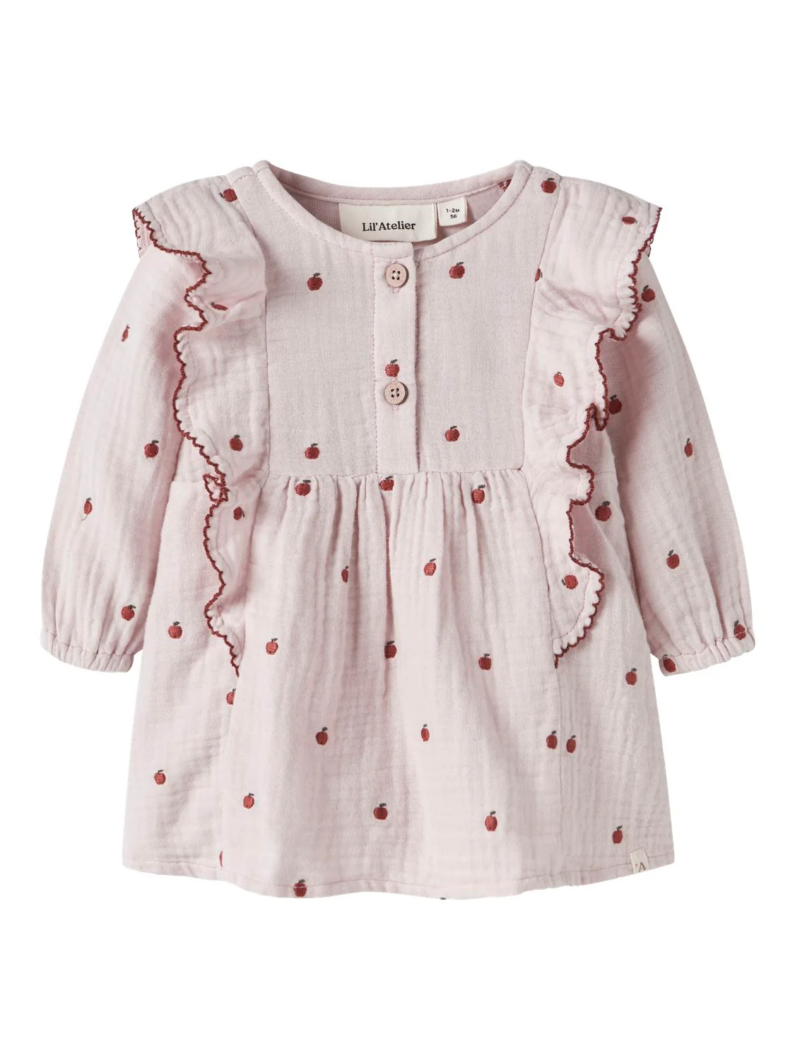 Kamma Ls Loose Body Dress  Lyselilla