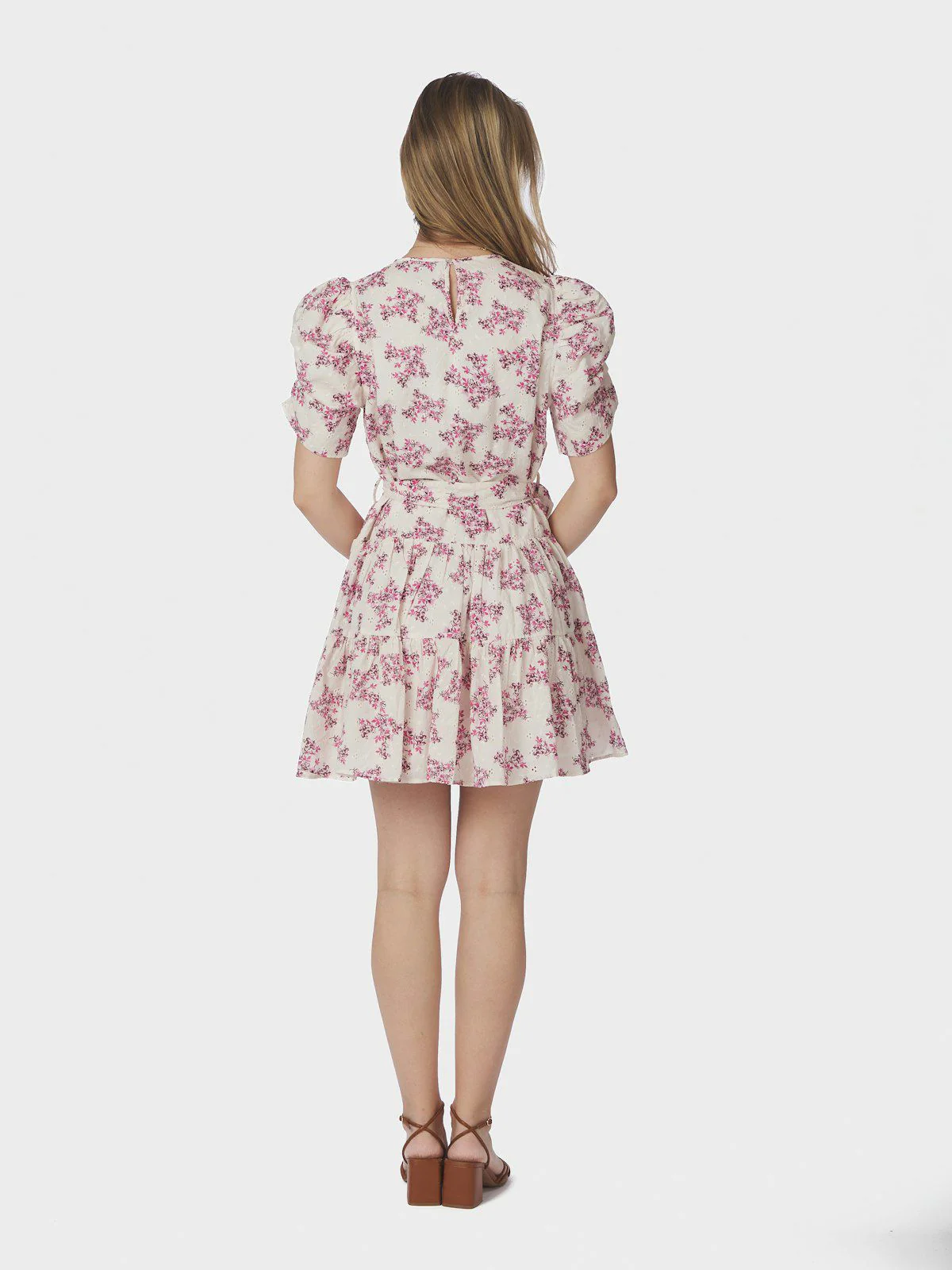 Annitas Starling Flower Dress  Fuchsia - Image 6