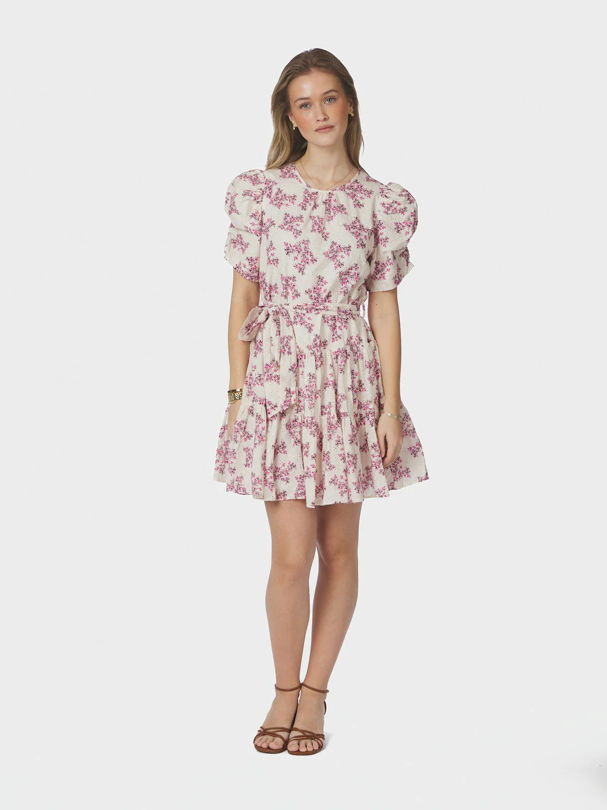 Annitas Starling Flower Dress  Fuchsia - Image 7