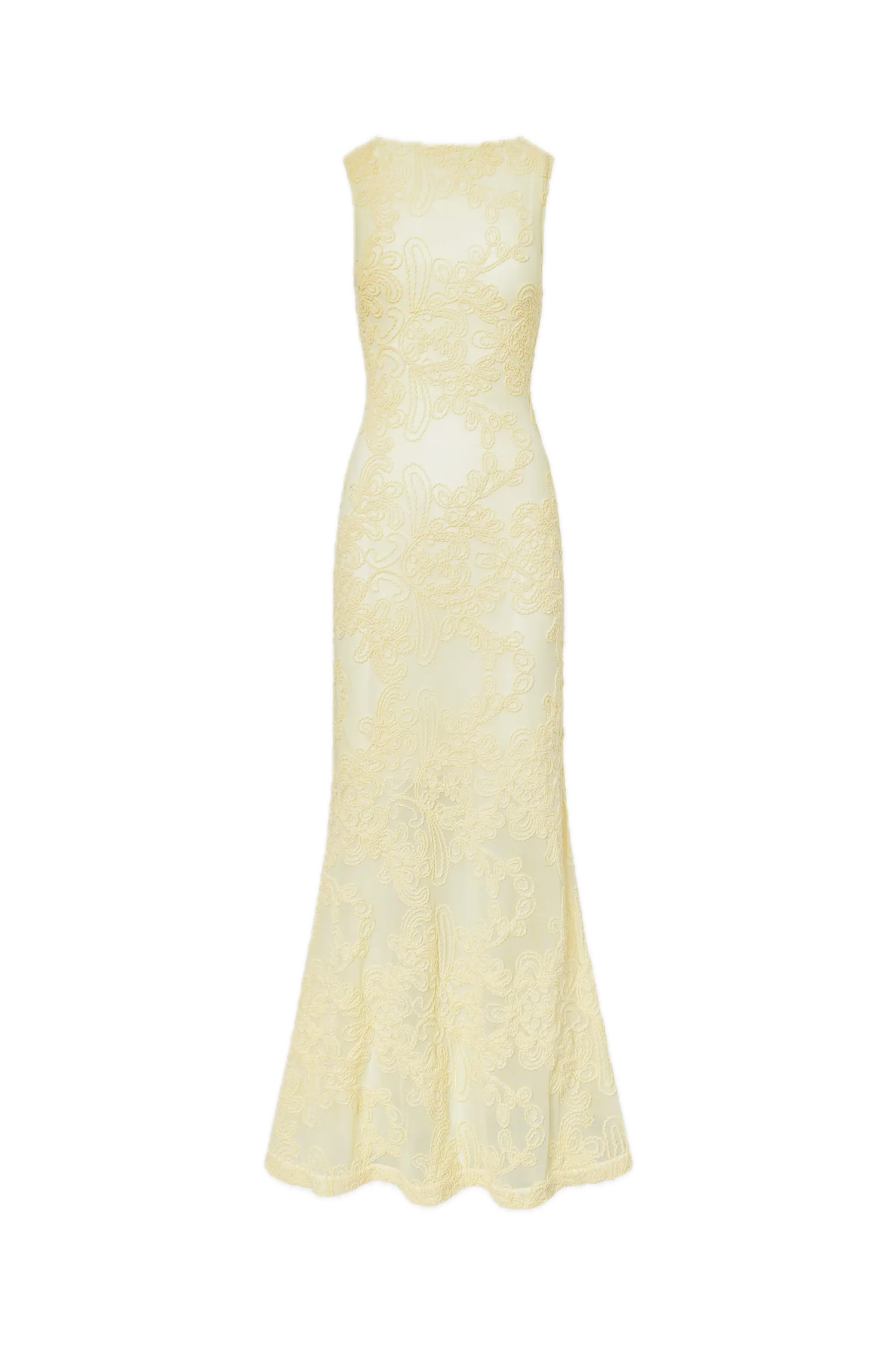 Daphne Dress  Pale Yellow