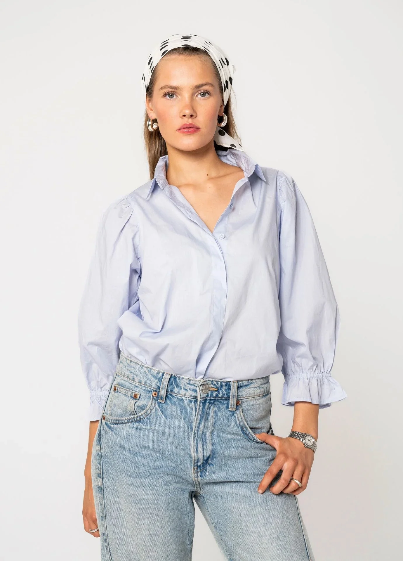 Amy Shirt Pretty Blue  Pretty Blue
