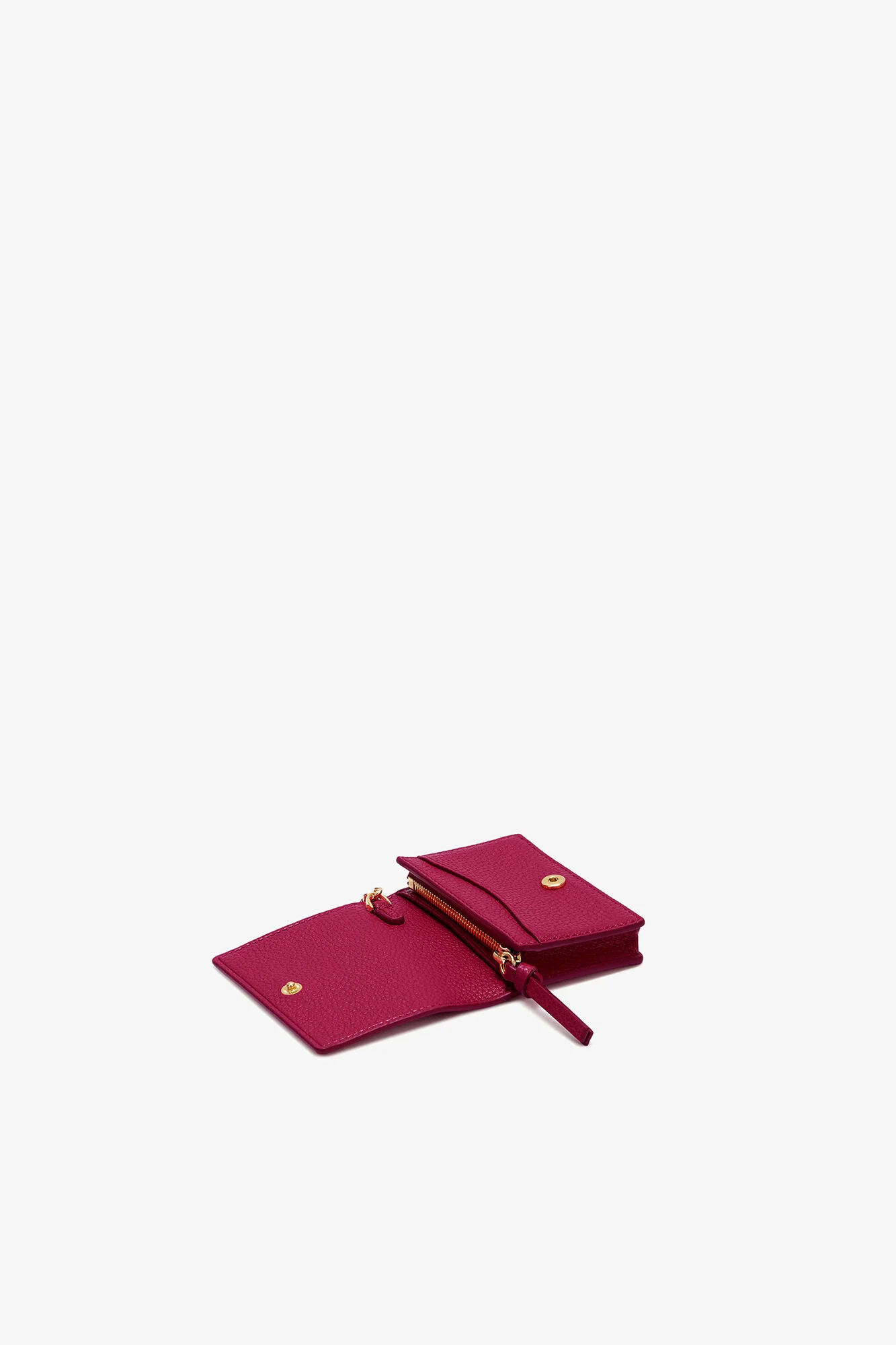 Bou Card Holder With flap Grained  Persian Red - Image 3