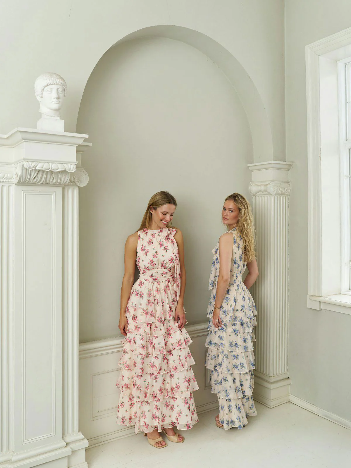 Marli Amazing Chiffon Rose Dress  Rose - Image 3