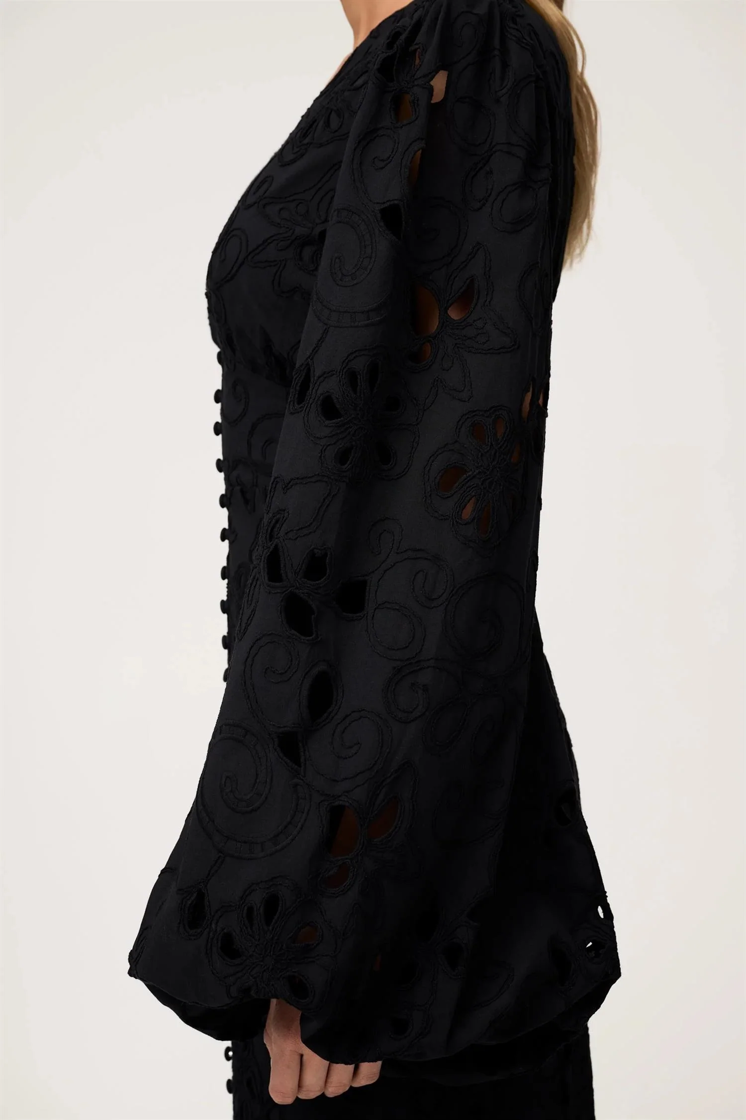 POSITANO DRESS  Black - Image 3