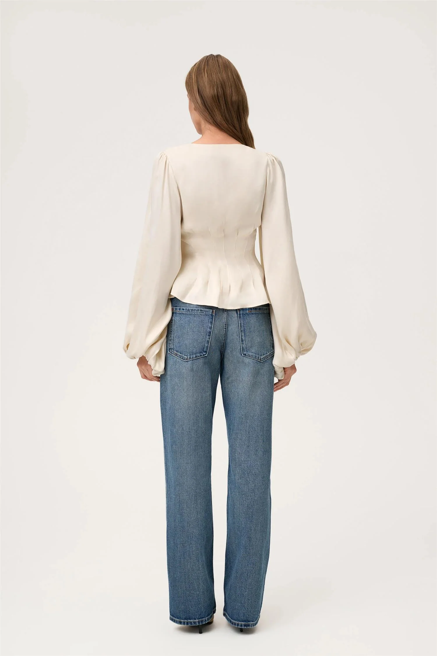PALENA BLOUSE  Ivory - Image 5