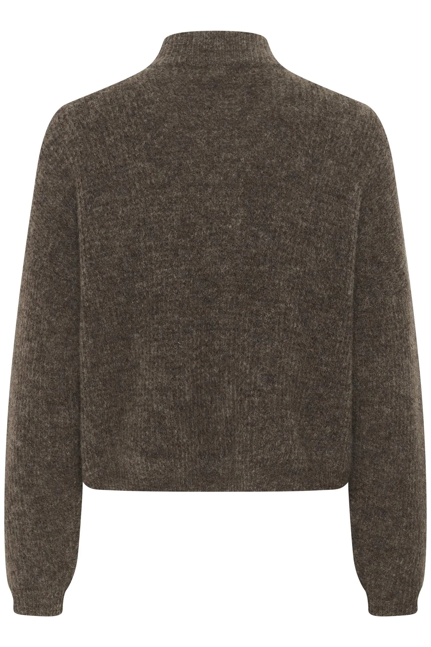 Debbie Cardigan  Chestnut Melange - Image 2