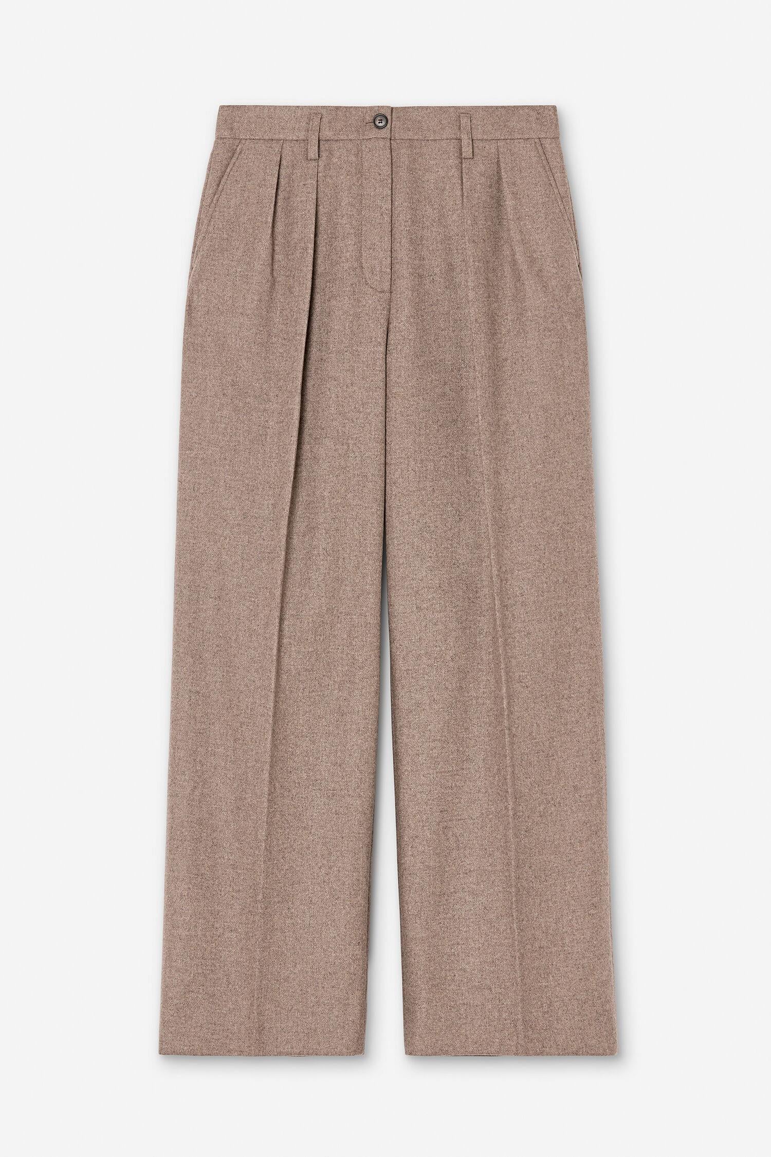 paloma flannel trousers  Driftwood