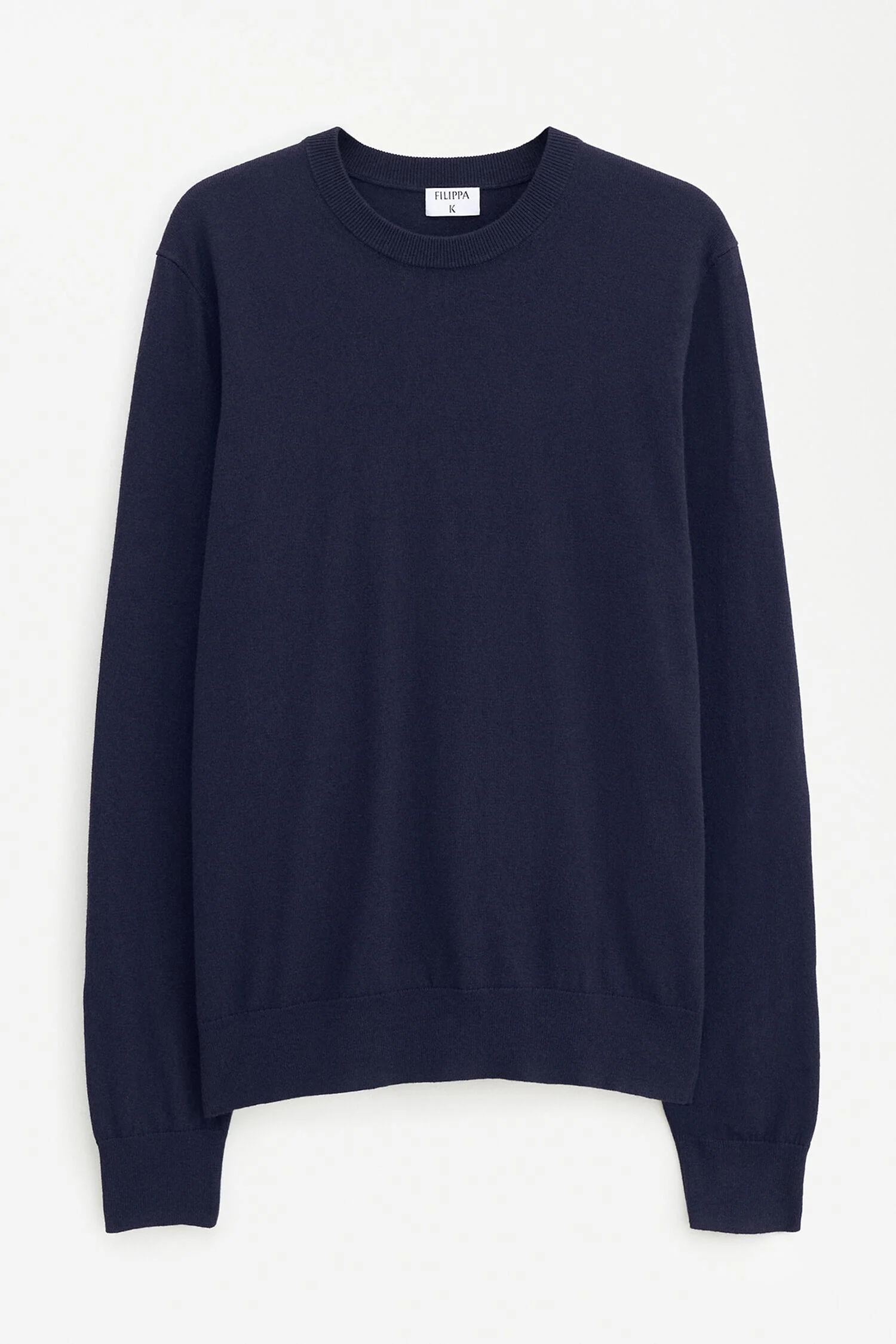 cotton merino sweater  Navy