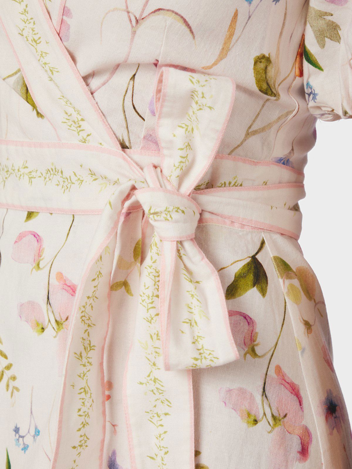 Clarine Flower Dress  Off White - Image 6