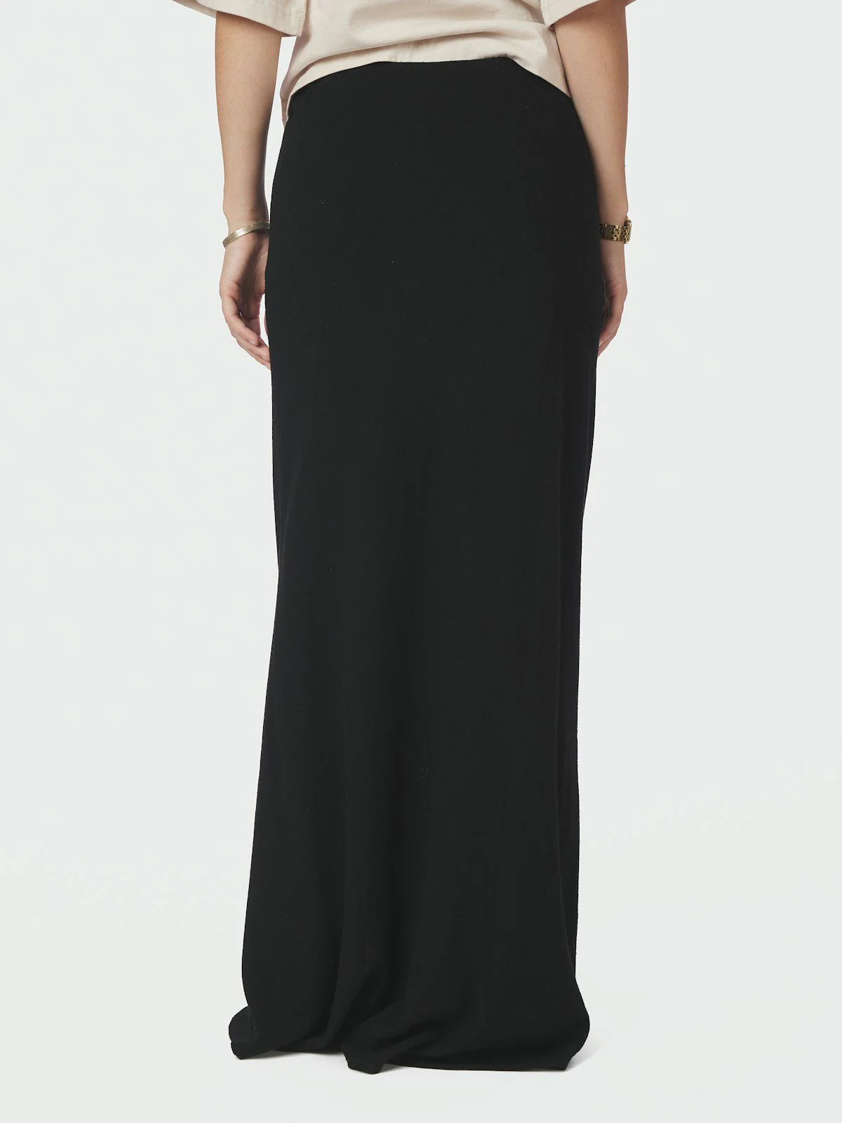 Viso Linen Skirt  Black - Image 8