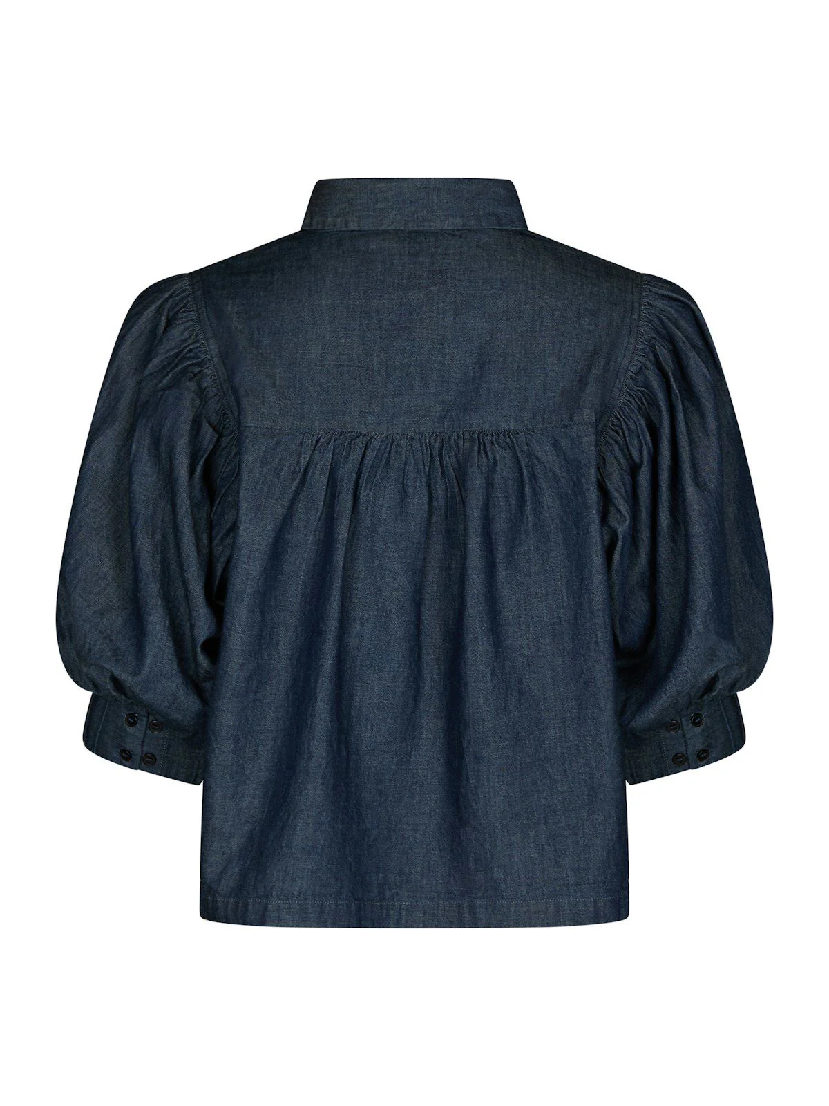 Etta Denim Shirt  Blue - Image 6