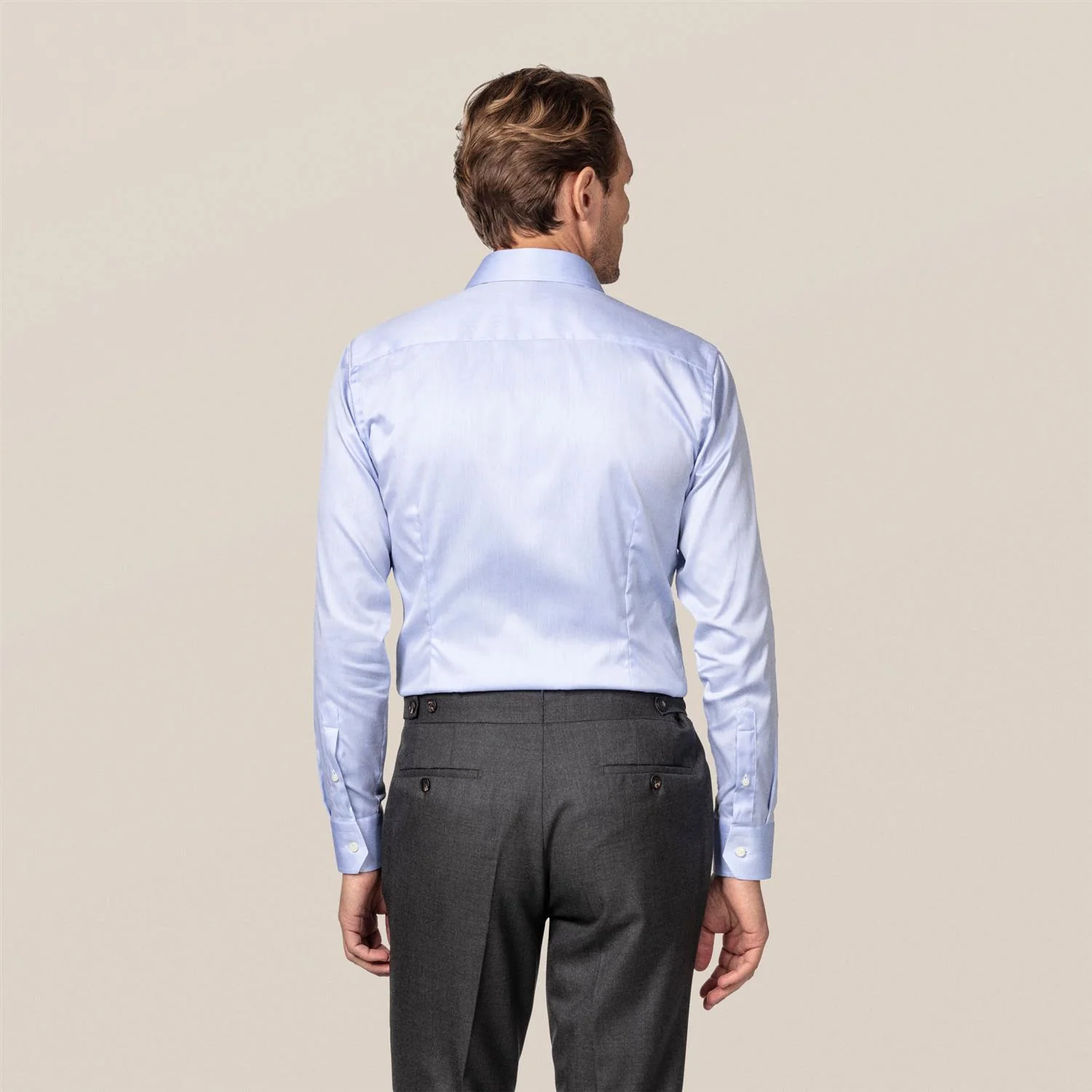 SIGNATURE TWILL - SLIM Light Blue - Image 4