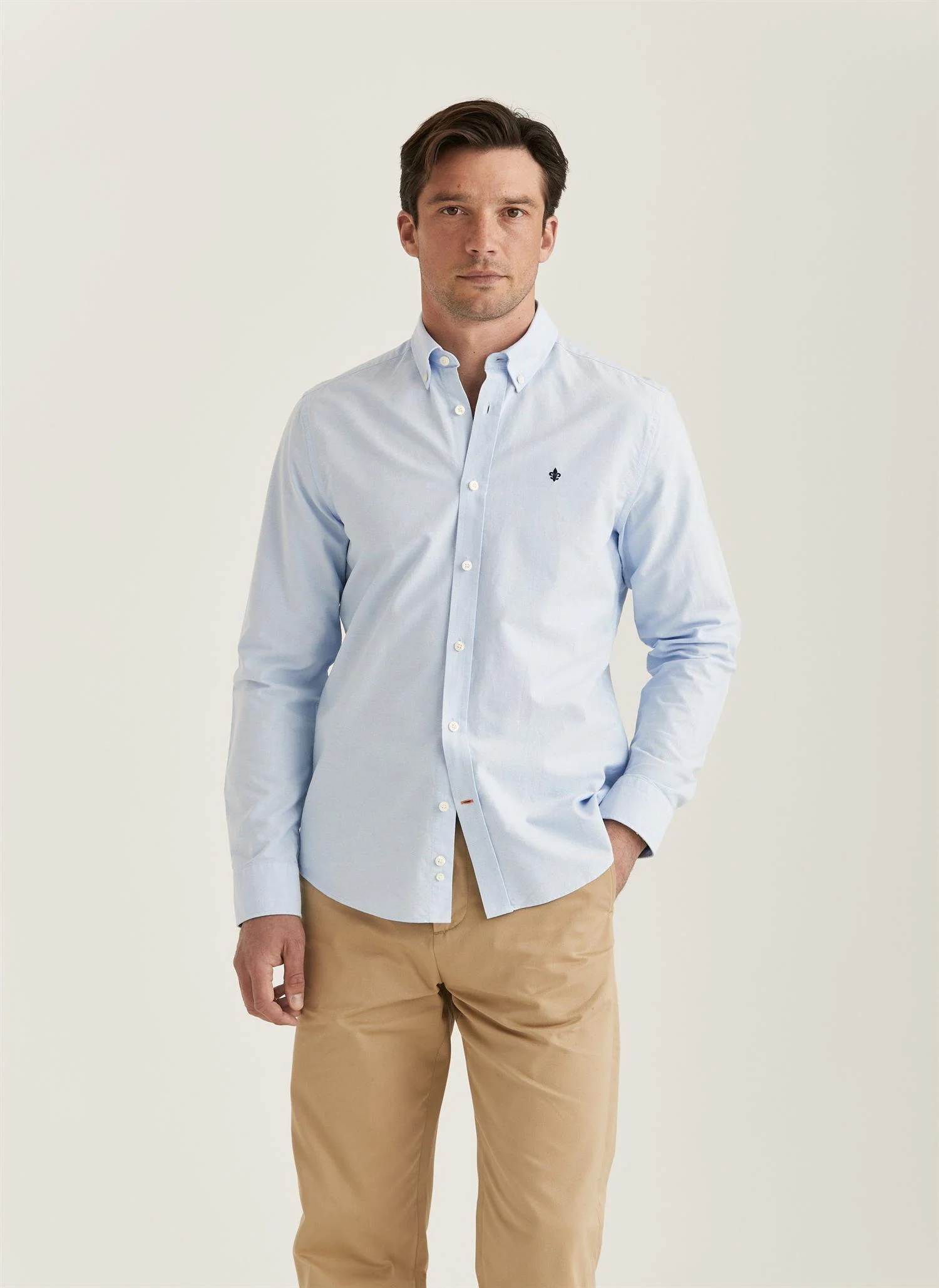 OXFORD BUTTON DOWN  Light Blue