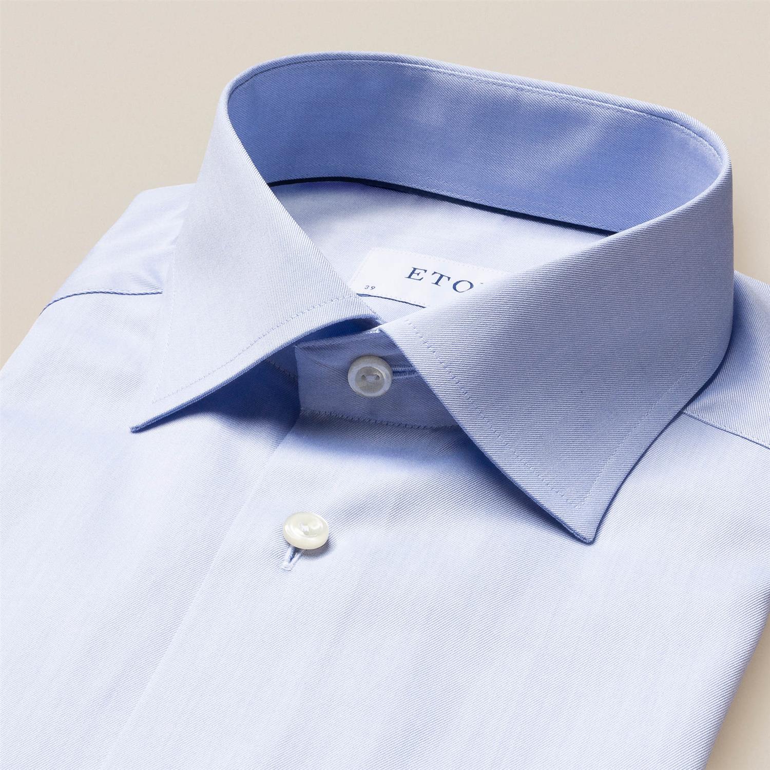 SIGNATURE TWILL - CONTEMPORARY FIT  Light Blue - Image 2