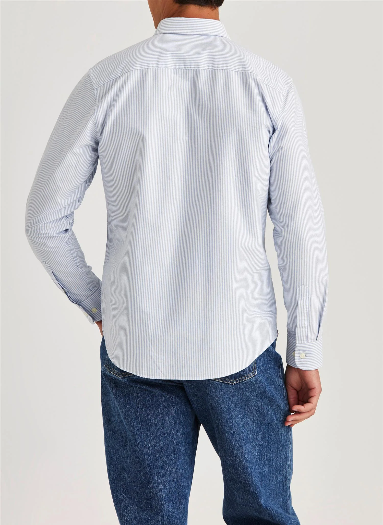 OXFORD STRIPED  Light Blue - Image 2