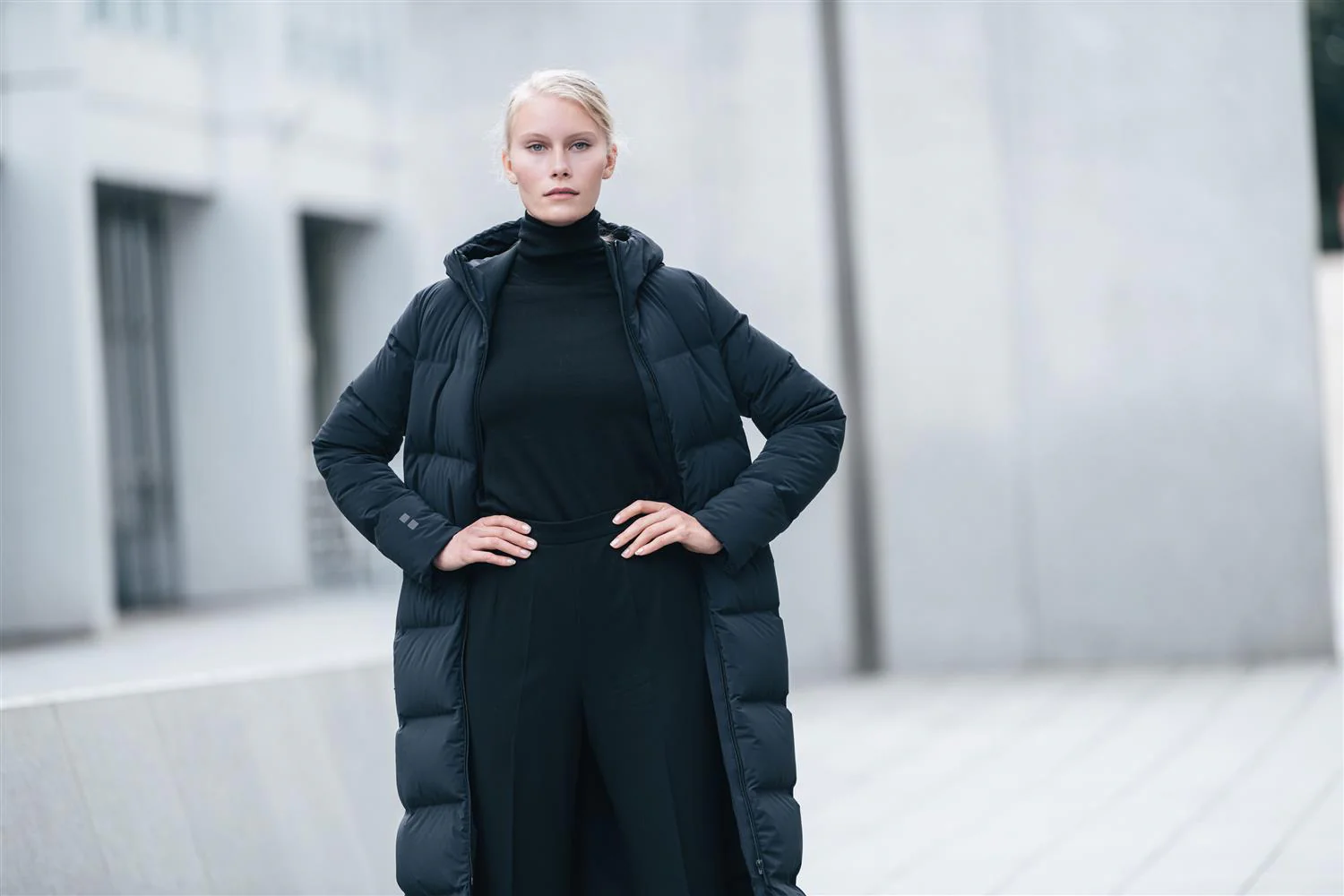 INFINITY DOWN COAT  Black - Image 6