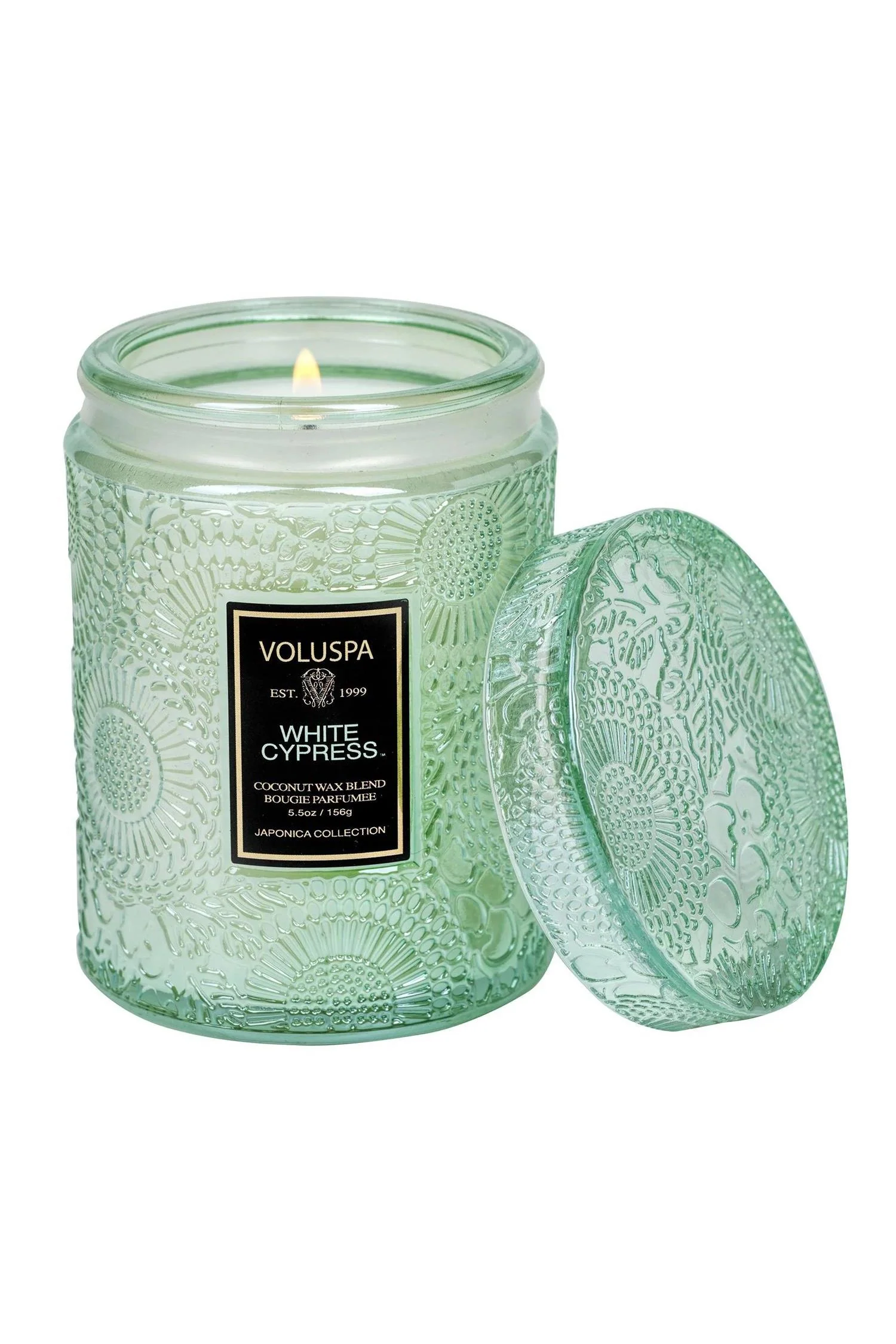 SMALL JAR CANDLE 50T  White Cypress