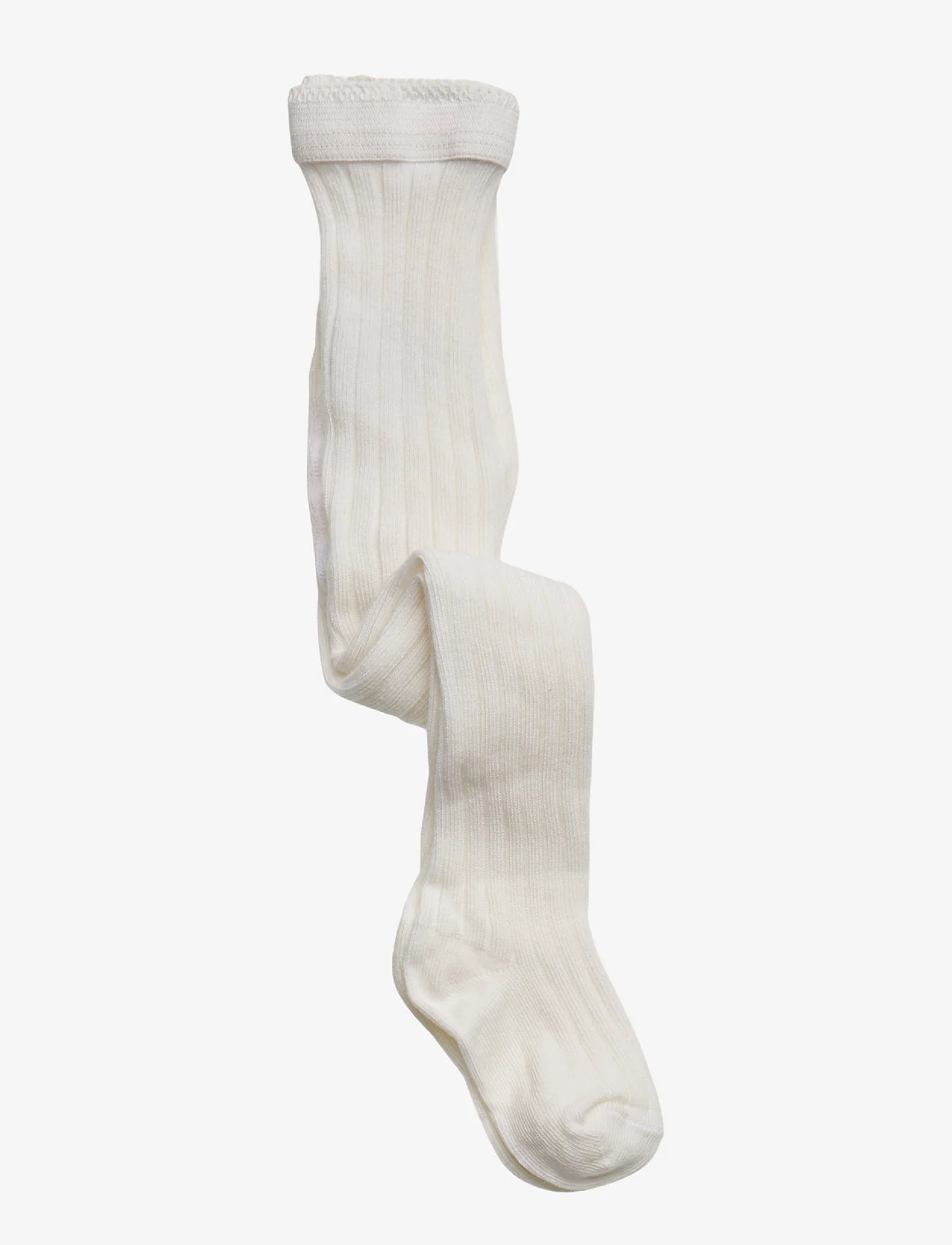 TIGHTS COTTON RIB Snow White