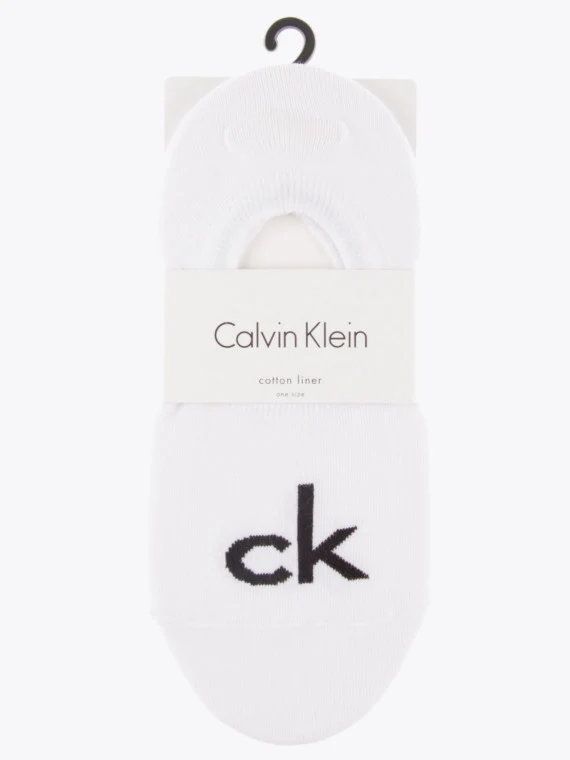 CK KRISTAL SPORTY LOGO LINER  White
