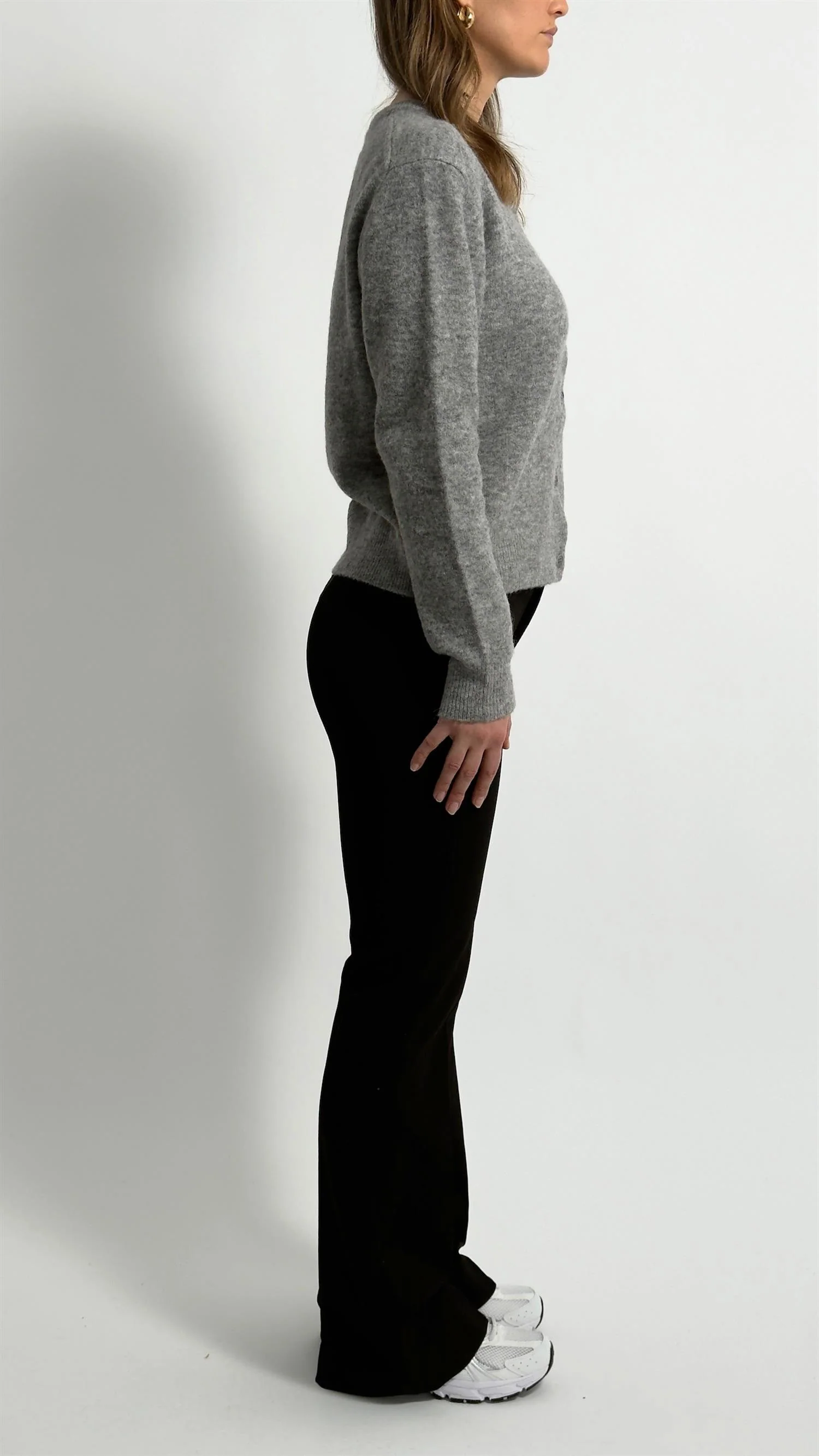 SILVIA SUPLE ROBLE WOOL  Black - Image 2