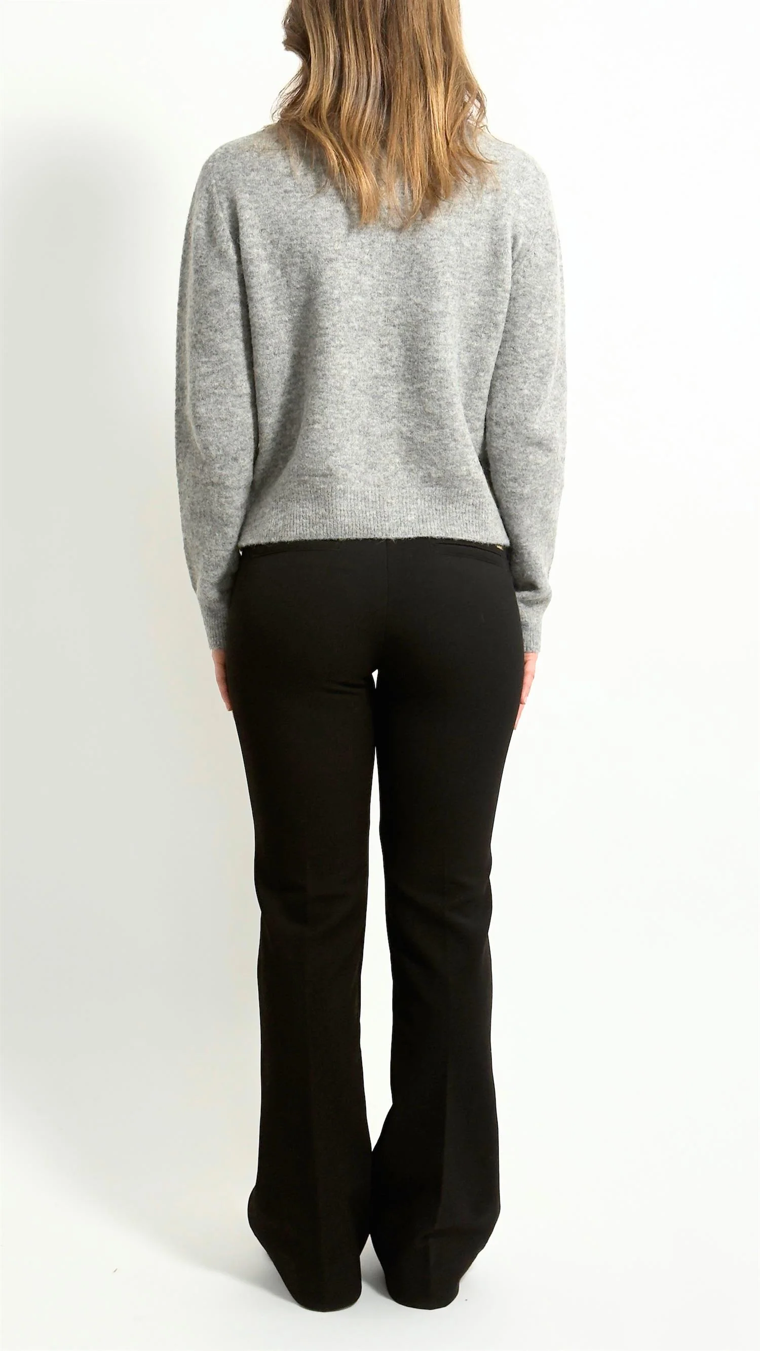 SILVIA SUPLE ROBLE WOOL  Black - Image 3