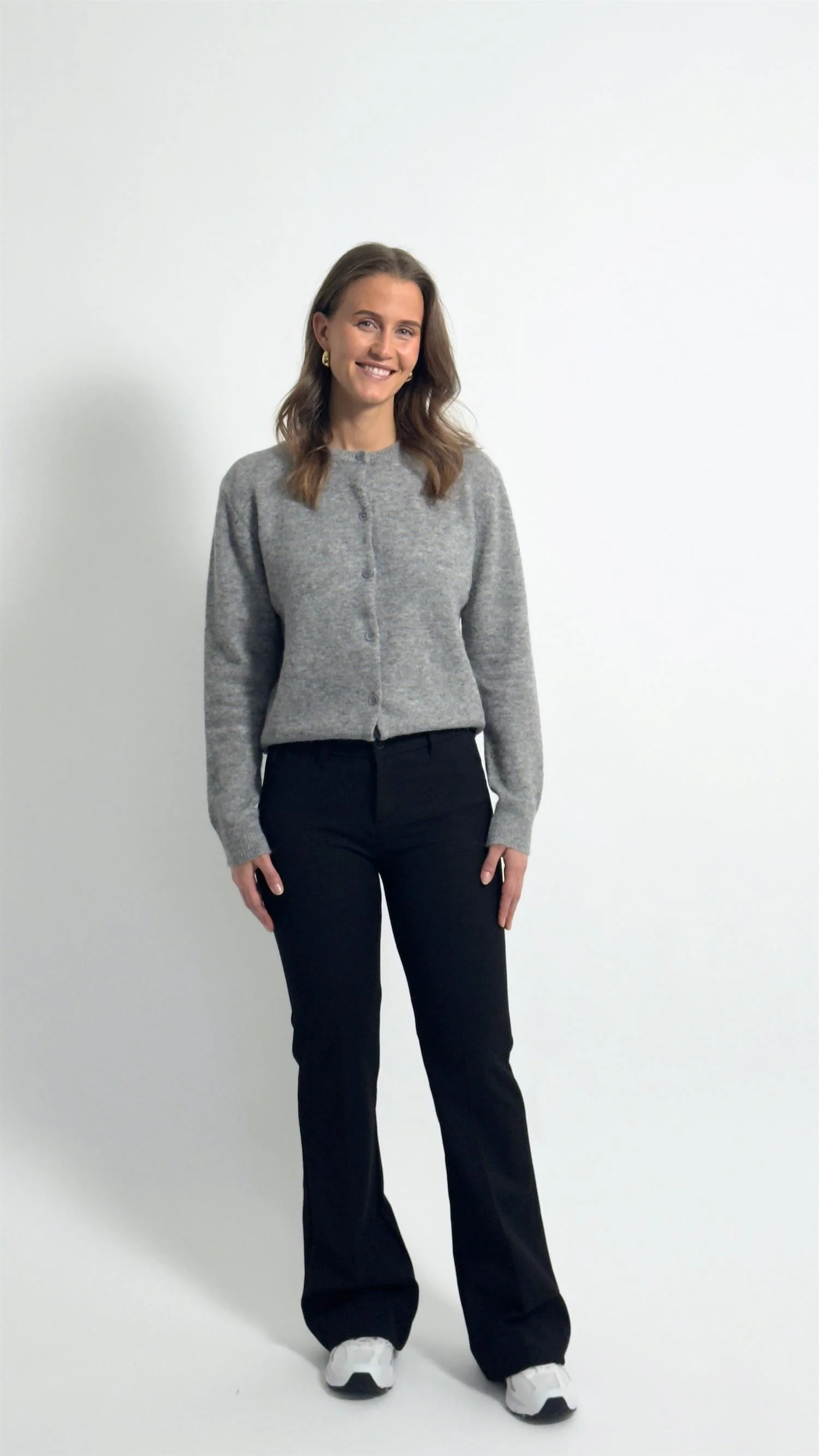 SILVIA SUPLE ROBLE WOOL  Black - Image 4