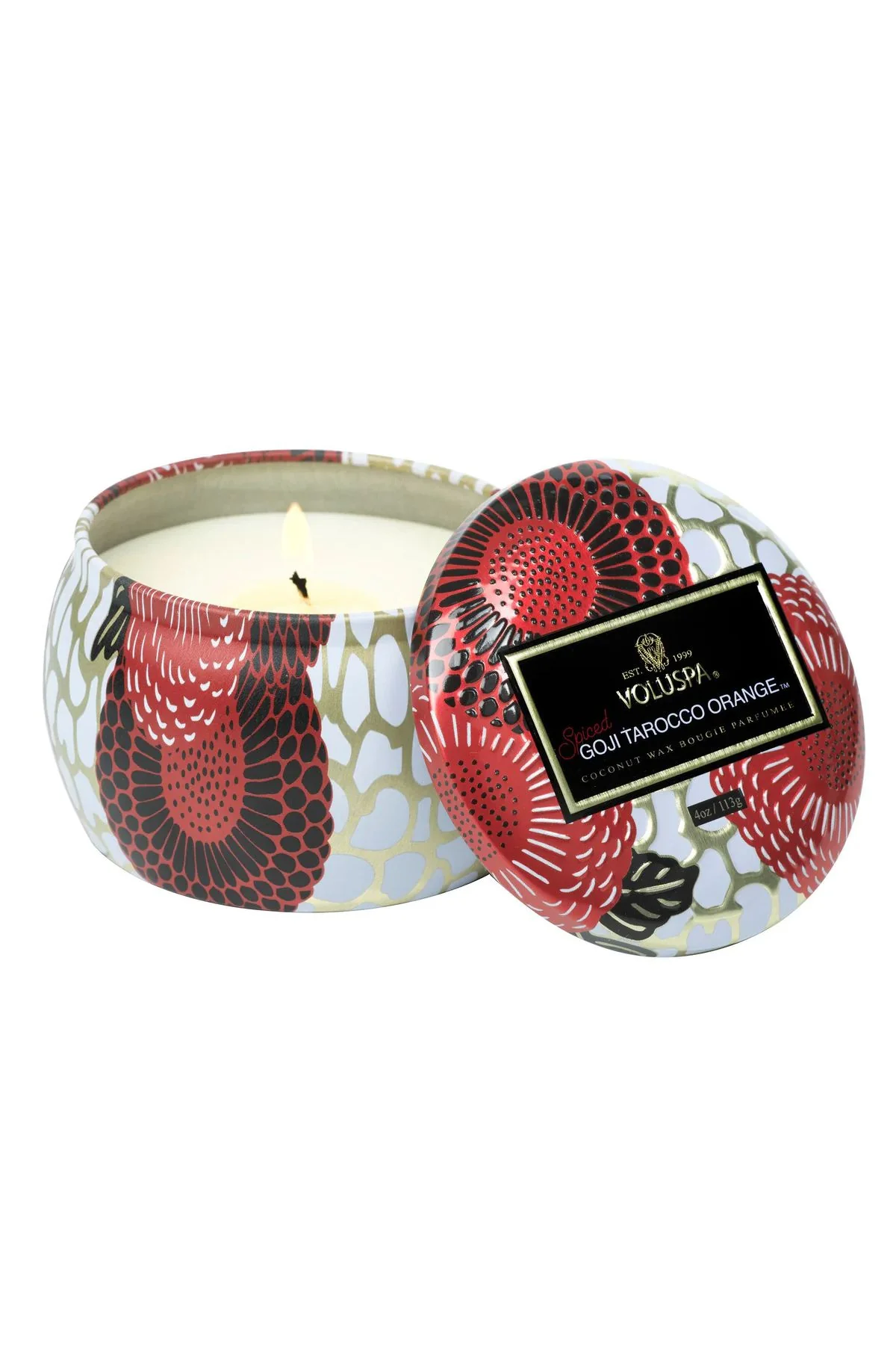 MINI TIN CANDLE  Goji Tarocco Orange