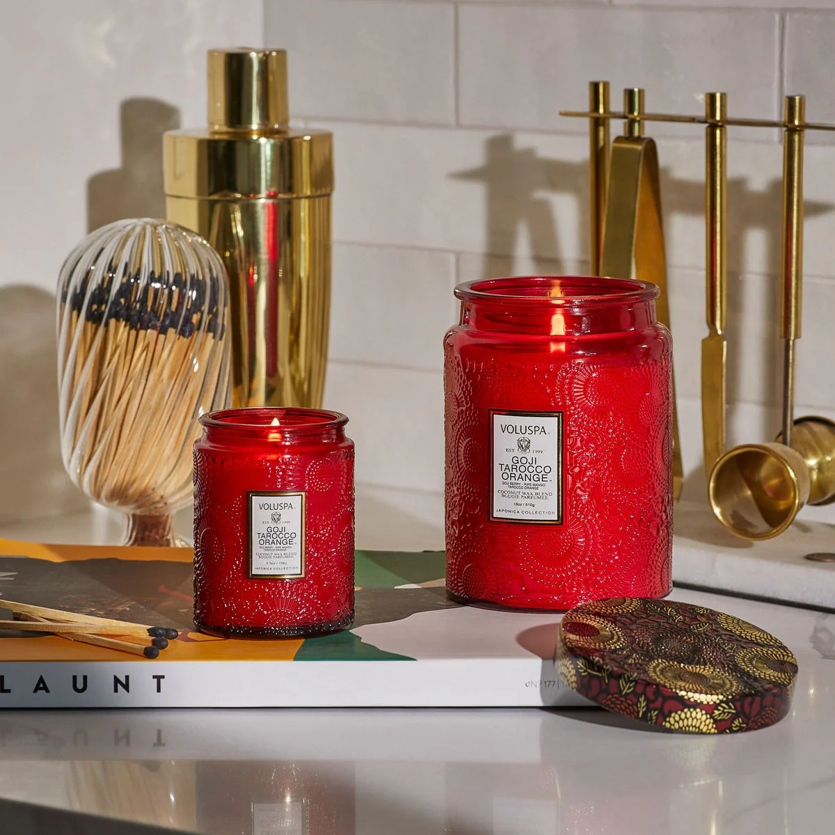 SMALL JAR CANDLE  Goji Tarocco Orange - Image 3
