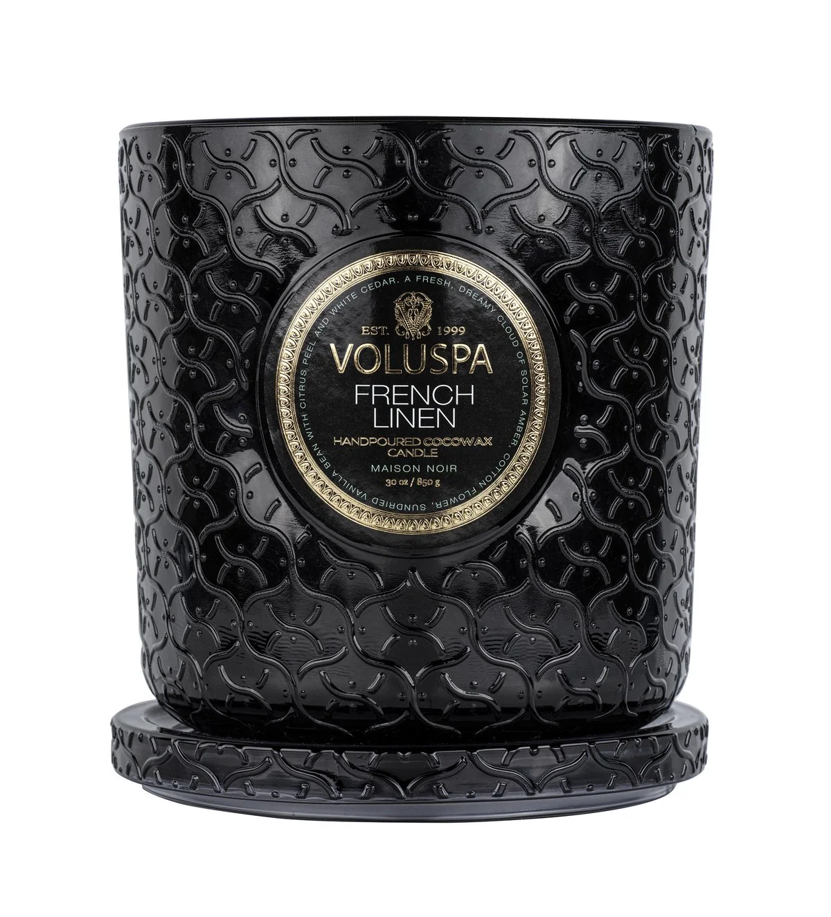 LUXE JAR CANDLE 80T  French Linen - Image 4