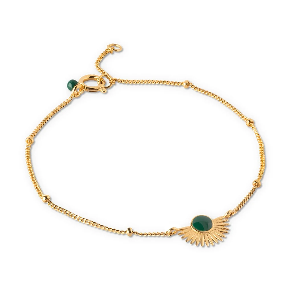 BRACELET SOLEIL Petrol Green