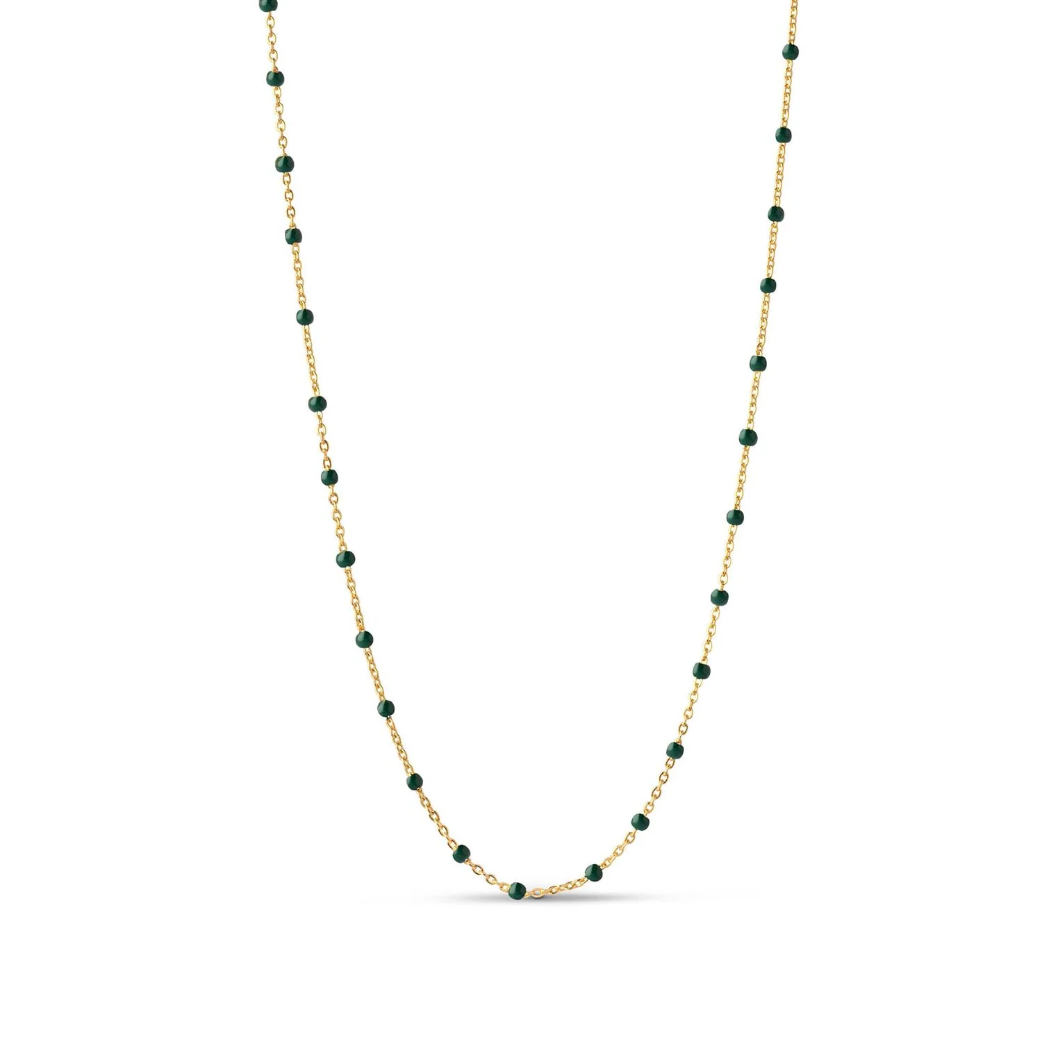 NECKLACE, LOLA  Petrol Green