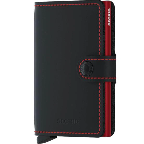 MINIWALLET  Mm-Black-Red