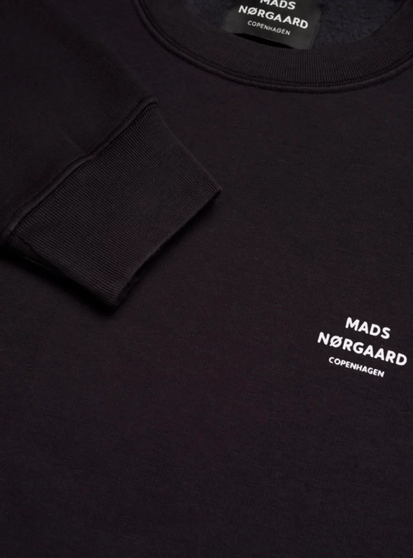 STANDARD CREW LOGO SWEAT  Black - Image 2