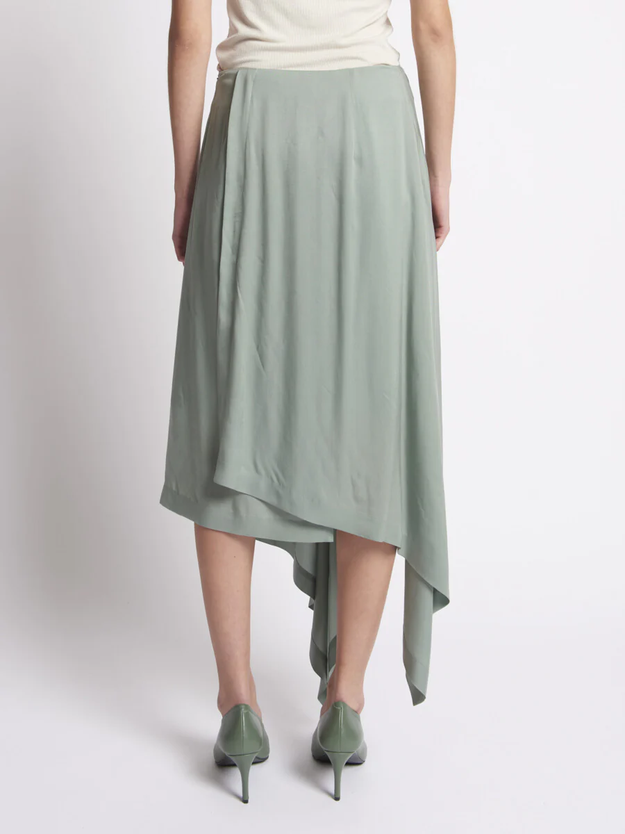 LINNES SKIRT  Water Green - Image 3