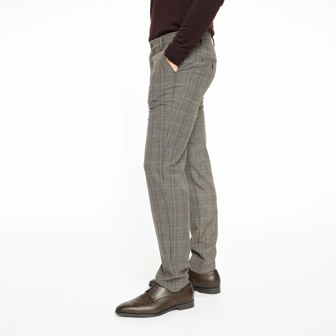 OSCAR 762  Light Brown Check - Image 2