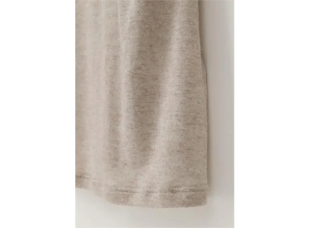 PERFECT LINE CASHMERE T-SHIRT L/SL MRL  Beige - Image 4