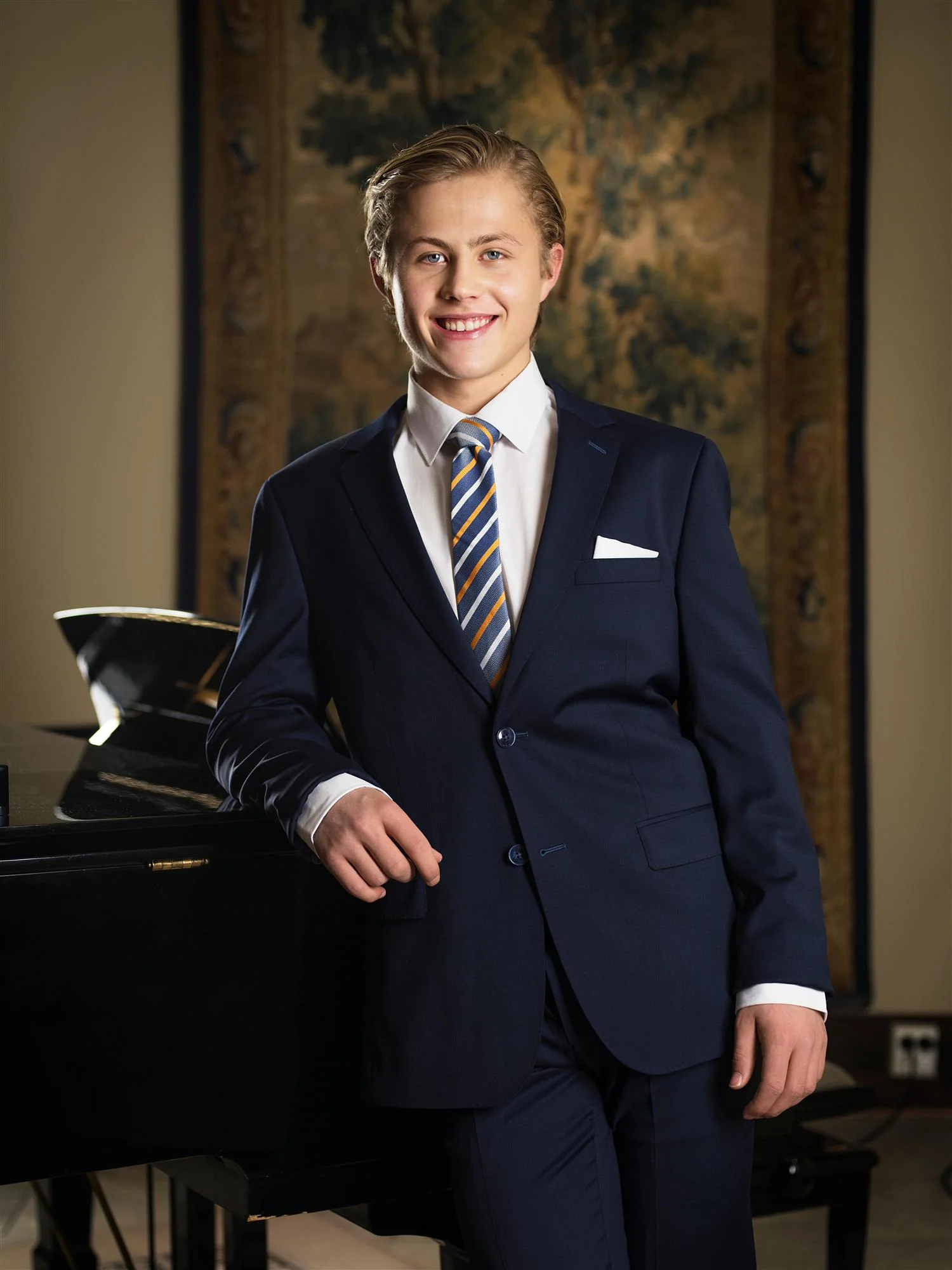 PAUL SUIT KONFIRMANTDRESS  Navy