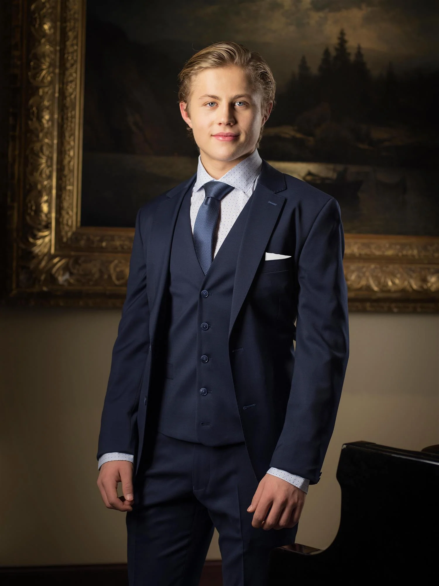 PAUL SUIT KONFIRMANTDRESS  Navy - Image 2